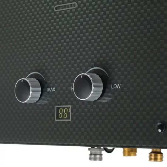 Водонагреватель газовый ZANUSSI GWH 10 Fonte Glass Carbon