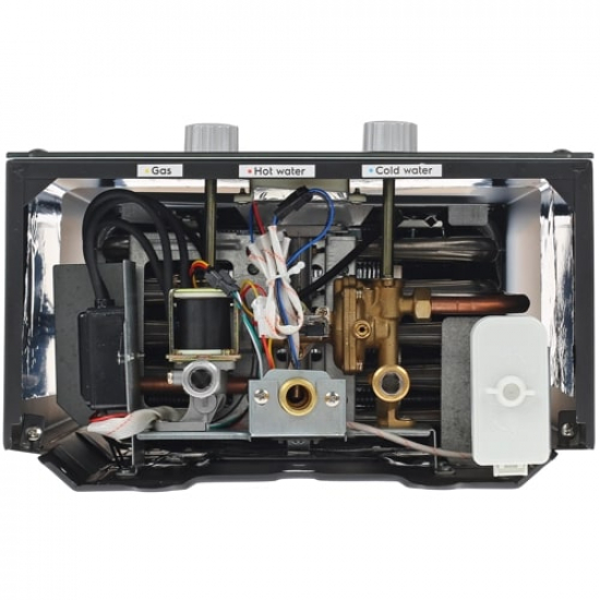 Водонагреватель газовый ZANUSSI GWH 10 Fonte Glass Carbon