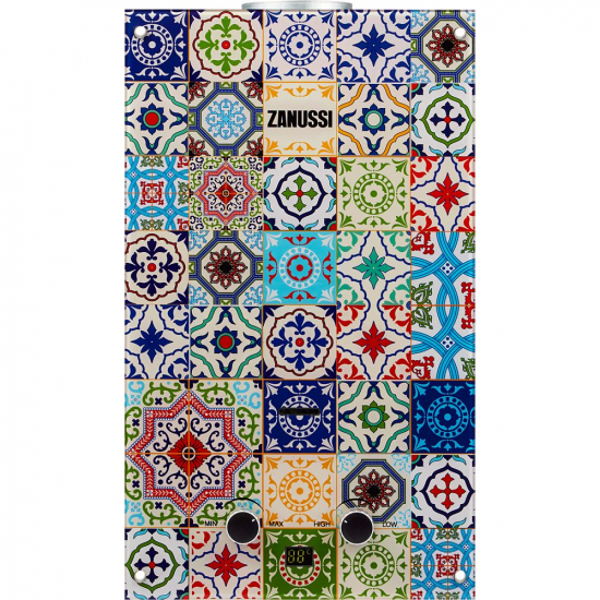 Водонагреватель газовый ZANUSSI GWH 10 Fonte Glass Fregio