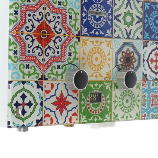 Водонагреватель газовый ZANUSSI GWH 10 Fonte Glass Fregio