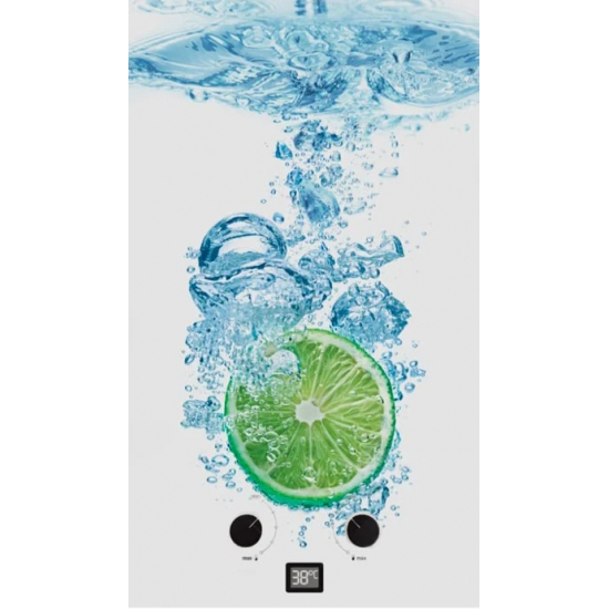 Водонагреватель газовый ZANUSSI GWH 10 Fonte Glass Lime