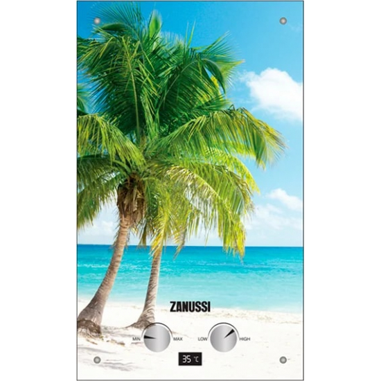 Водонагреватель газовый ZANUSSI GWH 10 Fonte Glass Paradiso