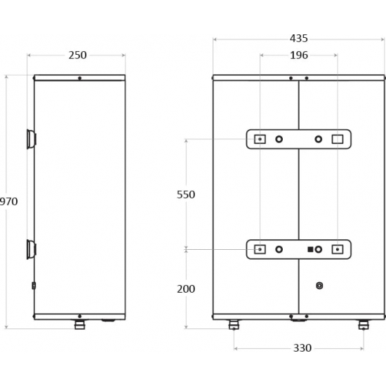 Водонагреватель накопительный BALLU BWH/S 50 Level PRO