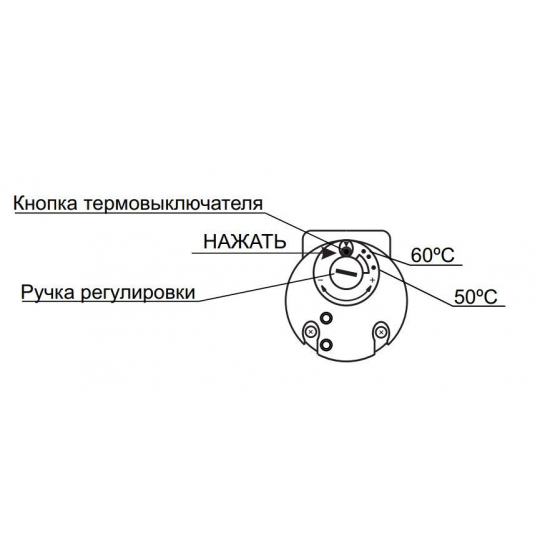 Водонагреватель накопительный DE LUXE 4W50Vs Top Quality объём 50 литров