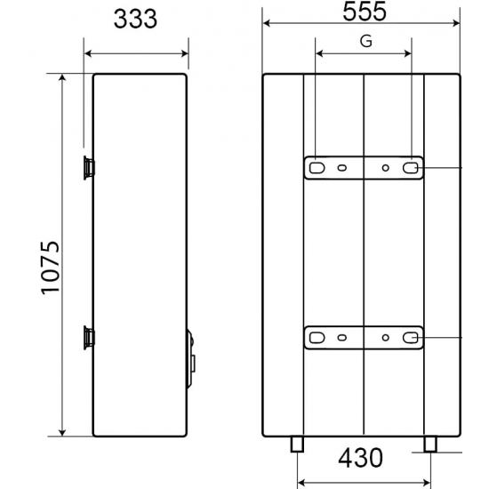 Водонагреватель накопительный ELECTROLUX EWH 100 Gladius 2.0