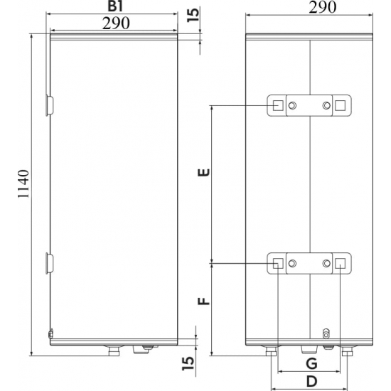 Водонагреватель накопительный ELECTROLUX EWH 50 Fidelity
