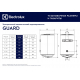 Водонагреватель накопительный ELECTROLUX EWH 50 Guard