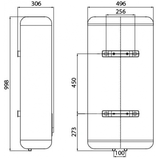 Водонагреватель накопительный ELECTROLUX EWH 80 Citadel