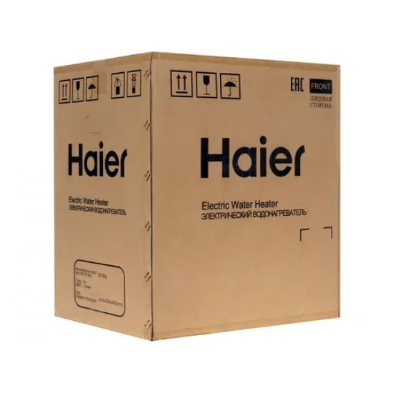 Водонагреватель накопительный HAIER ES10V-Q1(R) над раковиной