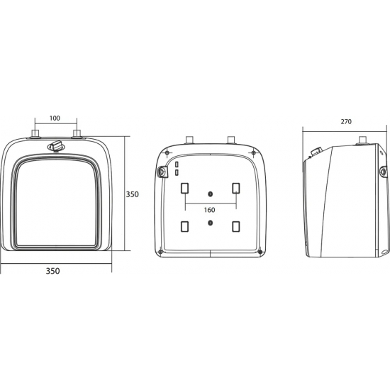 Водонагреватель накопительный HAIER ES10V-Q2(R) под раковину