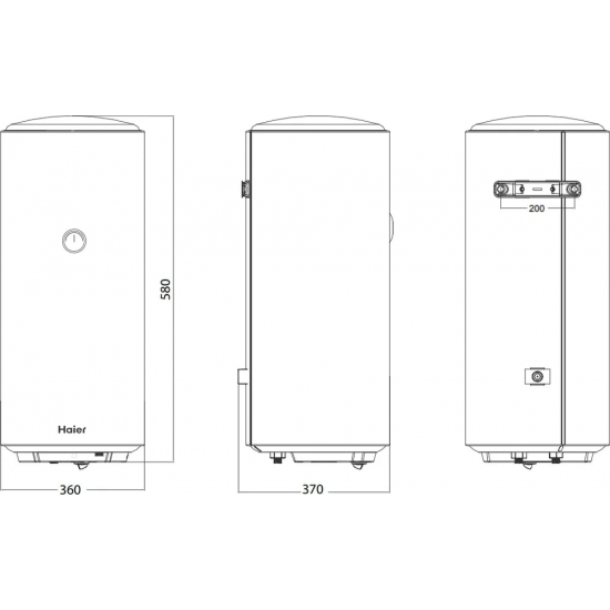 Водонагреватель накопительный HAIER ES30V-B2 SLIM