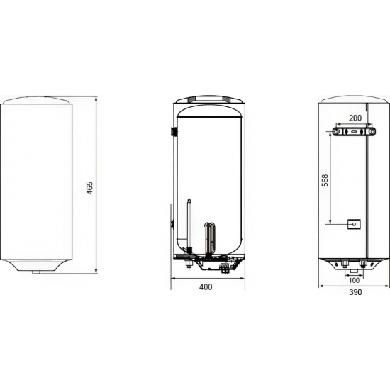 Водонагреватель накопительный HAIER ES30V-HE1