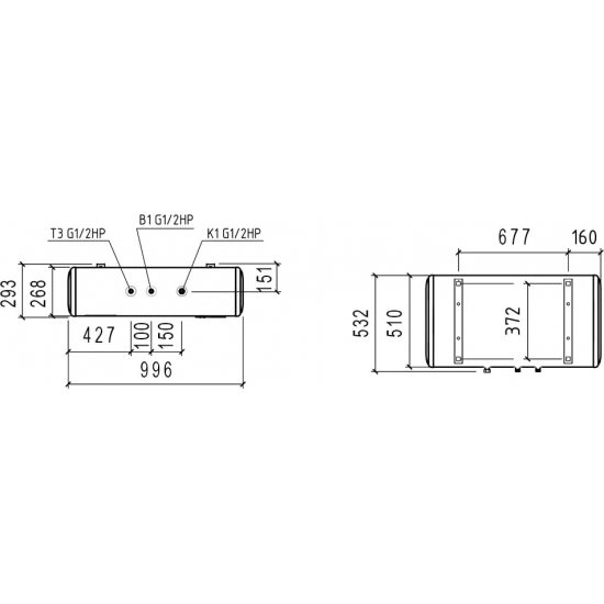 Водонагреватель накопительный THERMEX IF 80 H pro