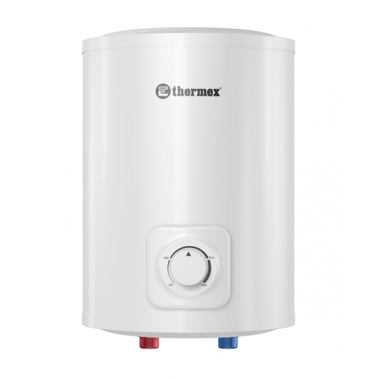 Водонагреватель накопительный THERMEX Inox Cask IC 10 O над раковиной