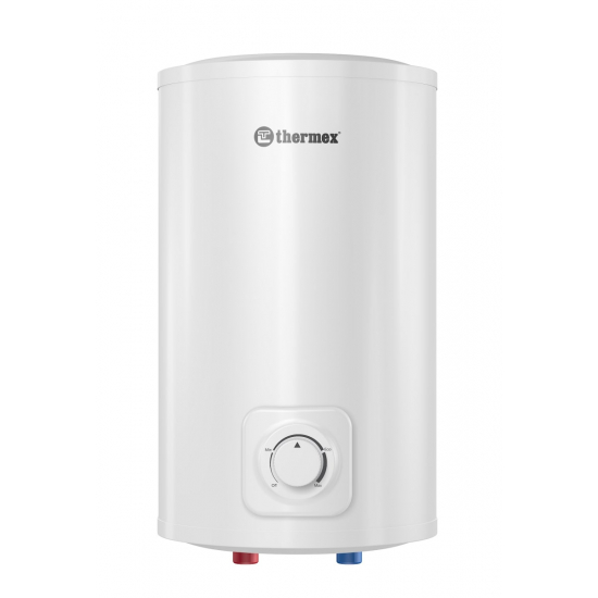 Водонагреватель накопительный THERMEX Inox Cask IC 15 O над раковиной