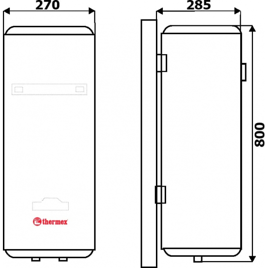 Водонагреватель накопительный THERMEX IU 30 V