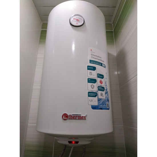 Водонагреватель накопительный THERMEX TitaniumHeat 50 V Slim