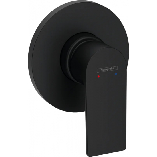 Встраиваемый смеситель для душа и ванны HANSGROHE Rebris E 72658670 С ВНУТРЕННЕЙ ЧАСТЬЮ, чёрный 