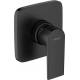 Встраиваемый смеситель для душа и ванны HANSGROHE Vernis Shape 71658670 чёрный