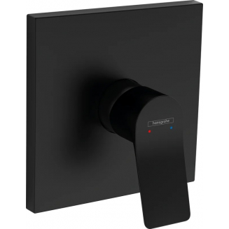 Встраиваемый смеситель для душа и ванны HANSGROHE Vivenis 75615670 матовый чёрный