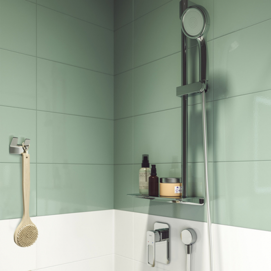 Встраиваемый смеситель для душа и ванны IDDIS Slide SLISB00i66 С ВНУТРЕННЕЙ ЧАСТЬЮ, хром