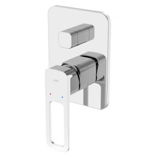 Встраиваемый смеситель для душа и ванны IDDIS Slide SLISB00i67 С ВНУТРЕННЕЙ ЧАСТЬЮ, хром