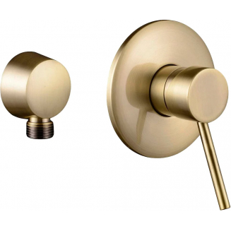 Встраиваемый смеситель для душа и ванны KAISER Merkur 26017-1Br С ВНУТРЕННЕЙ ЧАСТЬЮ, бронза