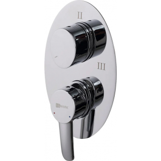 Встраиваемый смеситель для душа и ванны LEMARK Atlantiss LM3228C С ВНУТРЕННЕЙ ЧАСТЬЮ, хром