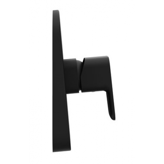 Встраиваемый смеситель для душа и ванны RAVAK 10° Free black -TD F 066.20 чёрный матовый