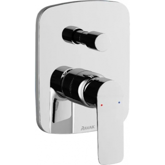 Встраиваемый смеситель для душа и ванны RAVAK Classic CL 065.00 С ВНУТРЕННЕЙ ЧАСТЬЮ, хром