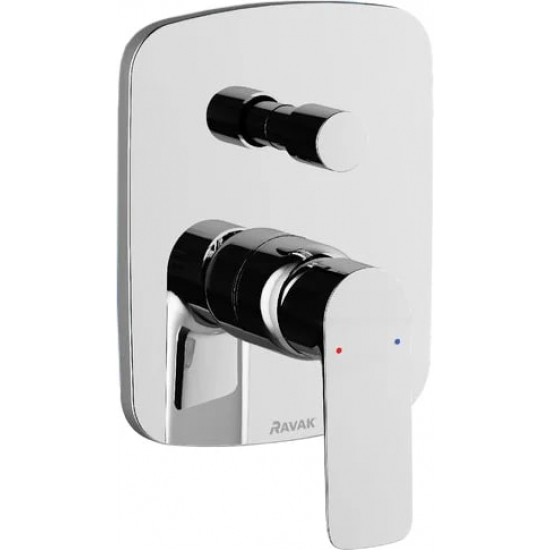 Встраиваемый смеситель для душа и ванны RAVAK Classic CL 065.00 С ВНУТРЕННЕЙ ЧАСТЬЮ, хром