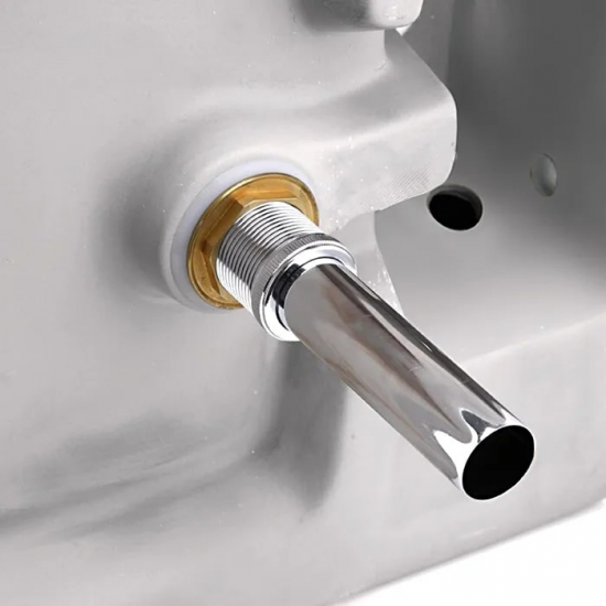 Выпуск для сифона FRAP F65 click-clack цельнометаллический пробка 62мм без перелива хром