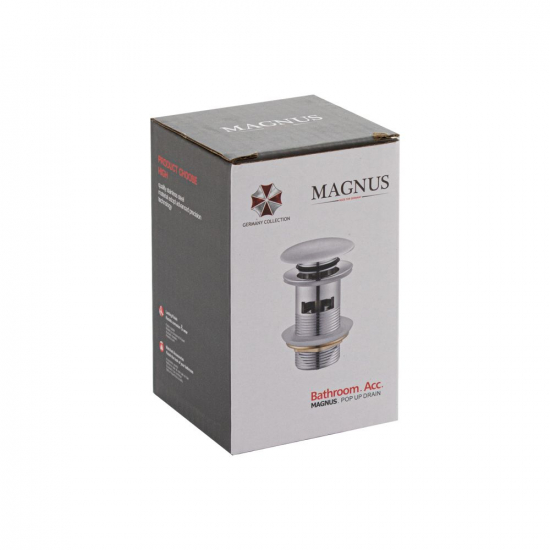 Выпуск для сифона MAGNUS 0613 click-clack белый