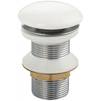 Выпуск для сифона MAGNUS 0614 click-clack белый, без перелива