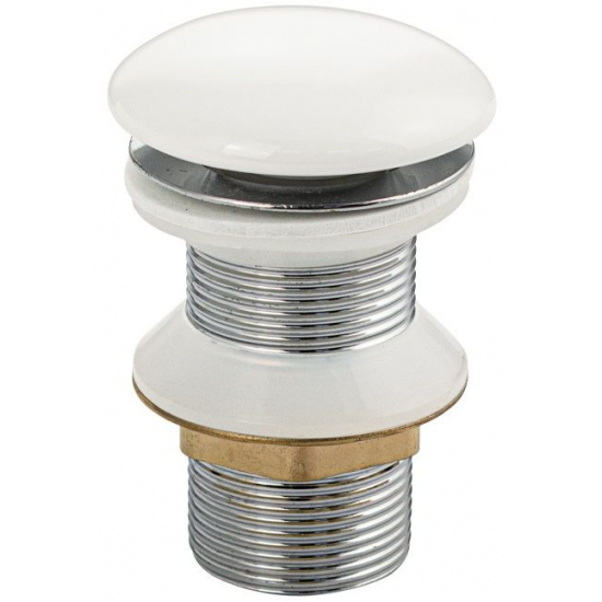 Выпуск для сифона MAGNUS 0614 click-clack белый, без перелива