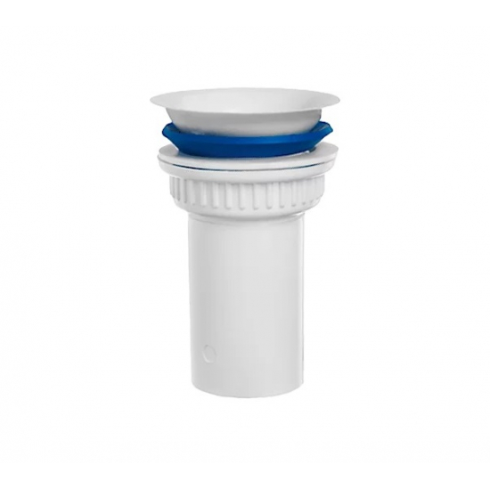 Выпуск для сифона ОРИО A-7205-2 D=63мм с пластиковой решеткой 