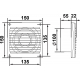 Вытяжной вентилятор AURAMAX OPTIMA 4 D100
