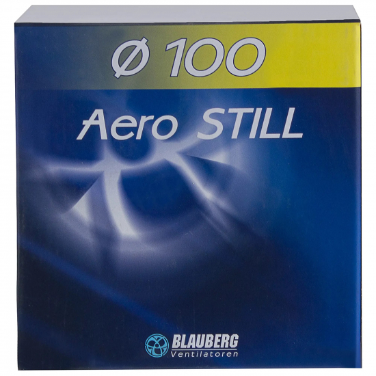 Вытяжной вентилятор BLAUBERG Aero 100 с обратным клапаном
