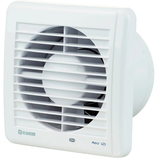 Вытяжной вентилятор BLAUBERG Aero 125 с обратным клапаном