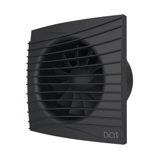 Вытяжной вентилятор DICITI Silent 4C Matt black D100