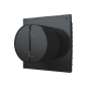 Вытяжной вентилятор DICITI Silent 4C Matt black D100