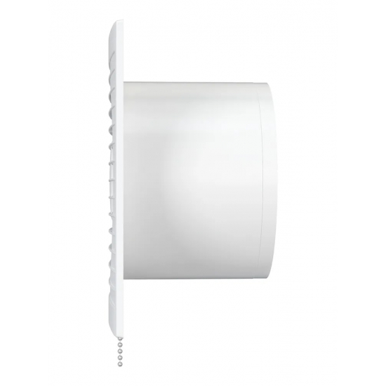 Вытяжной вентилятор ERA  E125C-02 D125  с обратным клапаном и тяговым выключателем