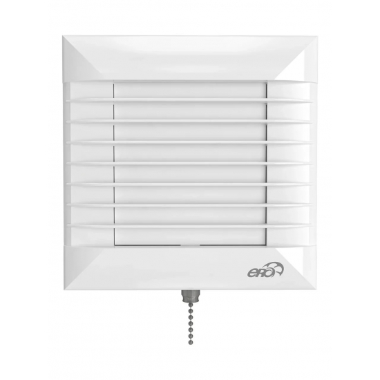Вытяжной вентилятор ERA  EURO 4A-02 D100 с автоматическими жалюзями и тяговым выключателем