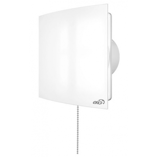 Вытяжной вентилятор ERA  QUADRO 4C-02 D98 с обратным клапаном и тяговым выключателем