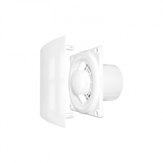 Вытяжной вентилятор ERA  QUADRO 4C D98 с обратным клапаном