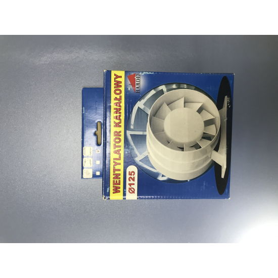 Вытяжной вентилятор HARDI D125 канальный