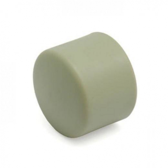 Заглушка полипропиленовая ПОЛИТЭК 20 мм серая