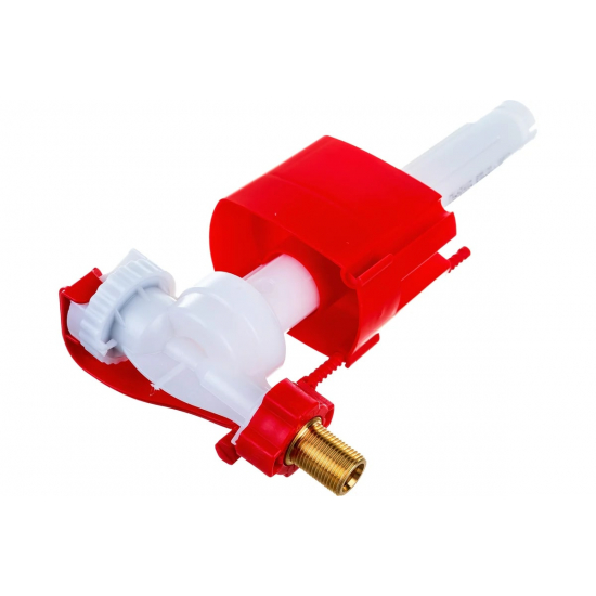 Заливной клапан ALCA PLAST A160P-3/8" боковая подводка латунный штуцер 