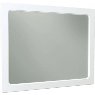 Зеркало 1MarKa Прованс 105 белый глянец