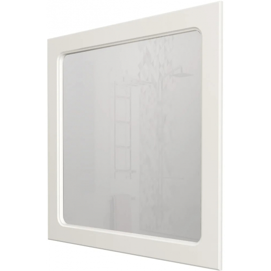 Зеркало 1MarKa Прованс 85 белый глянец